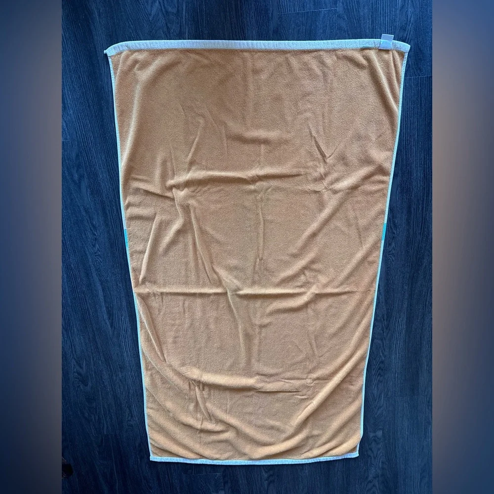 Condé Nast Vintage Style Oversized Beach Towel with Fashion Print